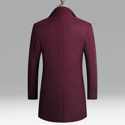 Stylish Classic Men's Overcoat Alexander