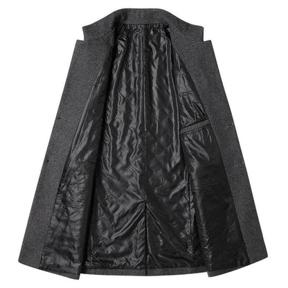 Stylish Classic Men's Overcoat Alexander