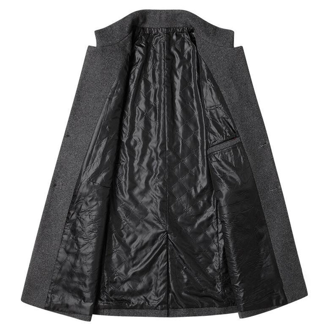 Classic Fit Overcoat for Men