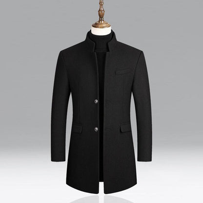 Stylish Classic Men's Overcoat Alexander