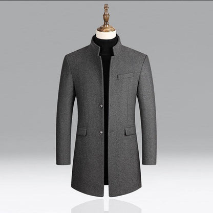Stylish Classic Men's Overcoat Alexander