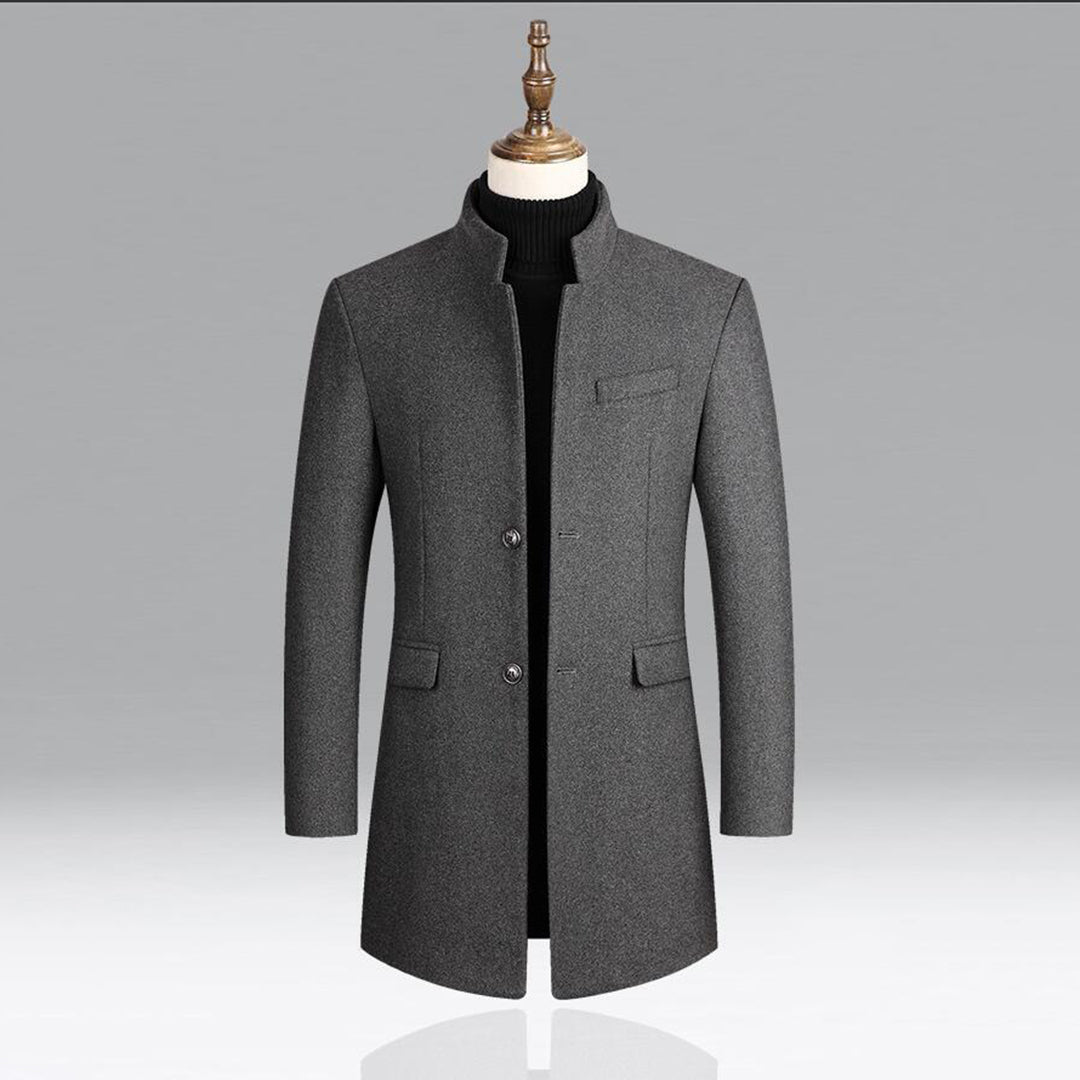 Classic Fit Overcoat for Men