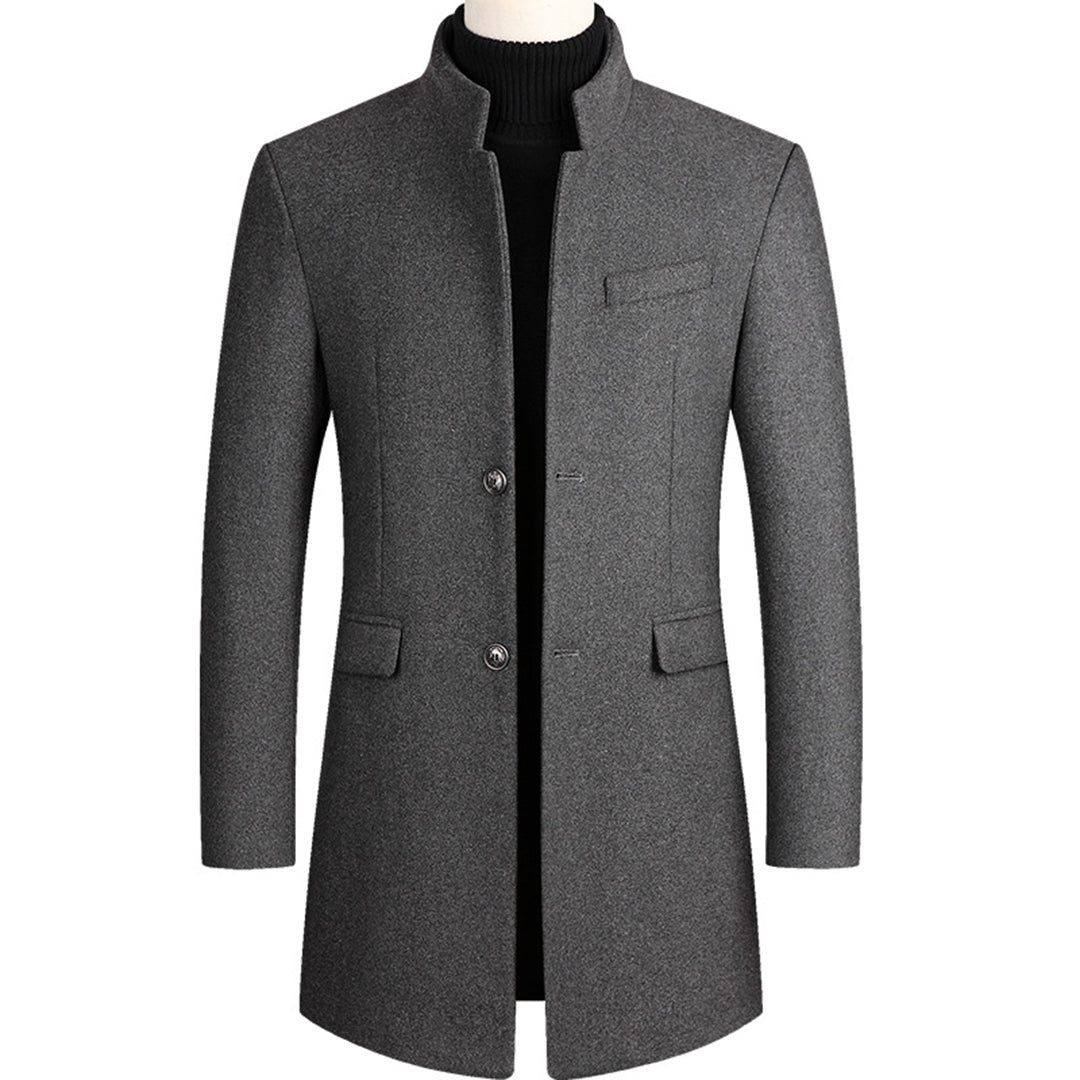 Stylish Classic Men's Overcoat Alexander