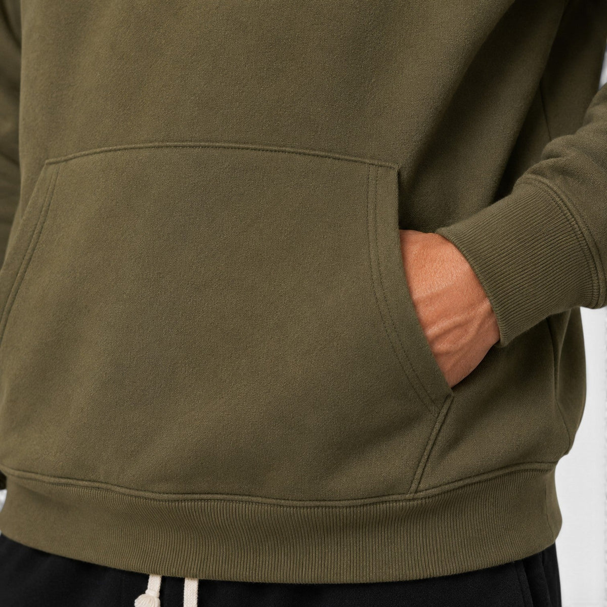 Men's Casual Cotton Hoodie with Comfortable Fit