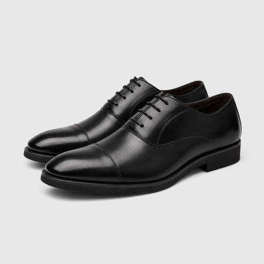 Men's Classic Leather Pointed Toe Dress Shoes