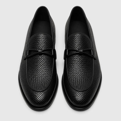 Men's Classic Leather Breathable Casual Dress Shoes