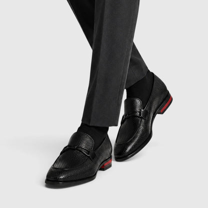 Men's Classic Leather Breathable Casual Dress Shoes