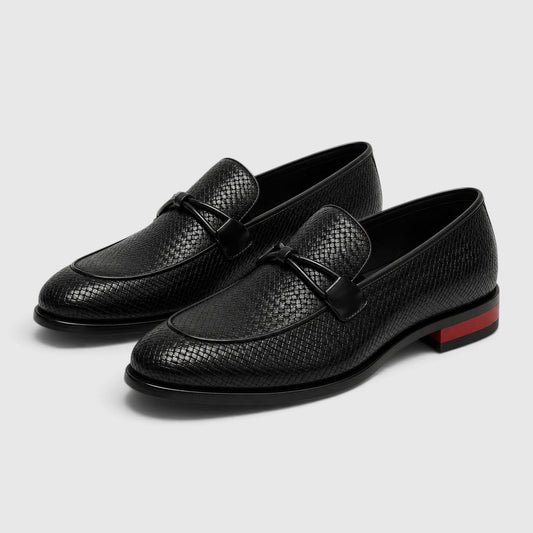 Men's Classic Leather Breathable Casual Dress Shoes