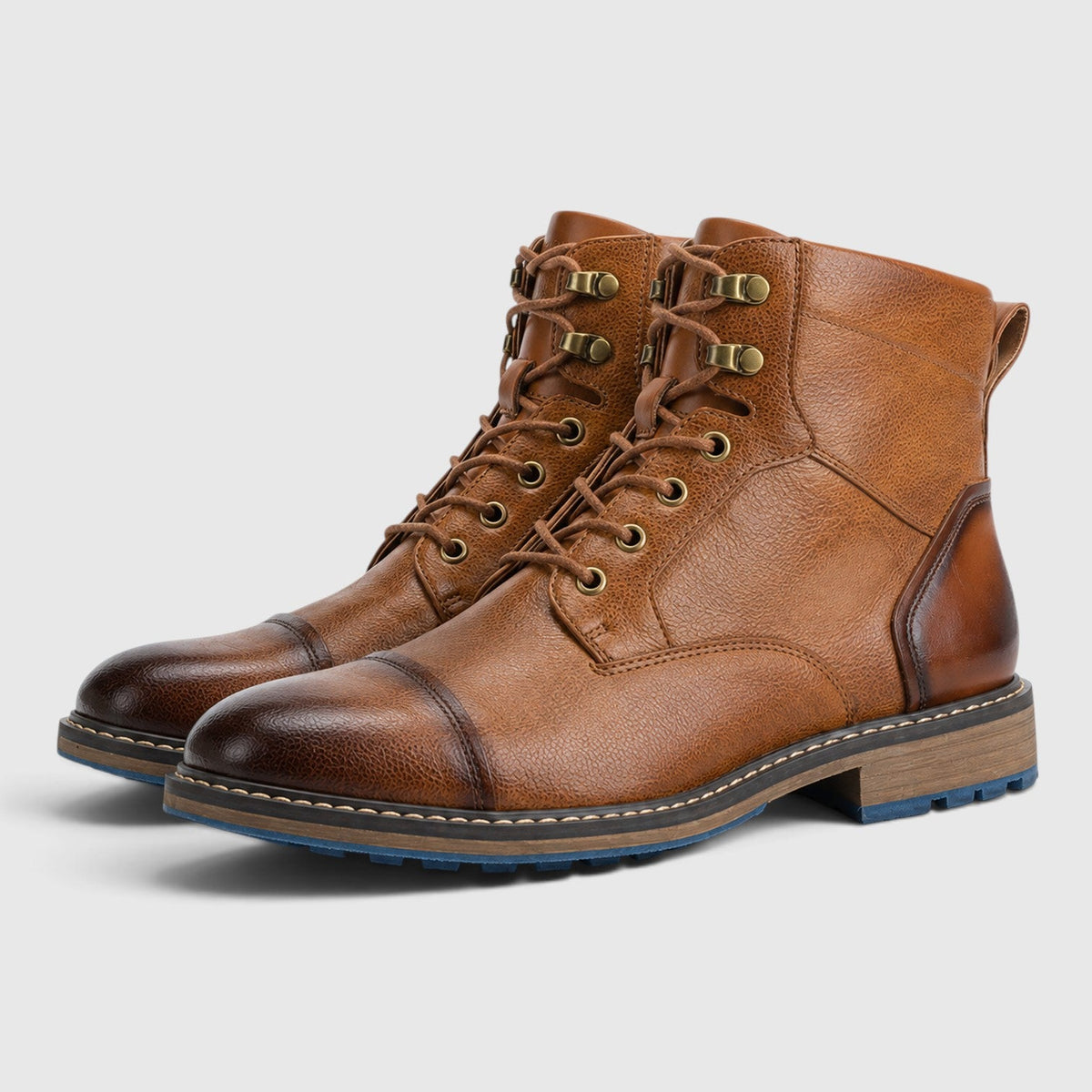 Men's Stylish Leather Walking Boots