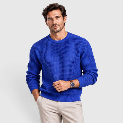 Men's Casual Knit Relaxed Fit Jumper
