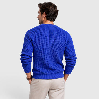Men's Casual Knit Relaxed Fit Jumper