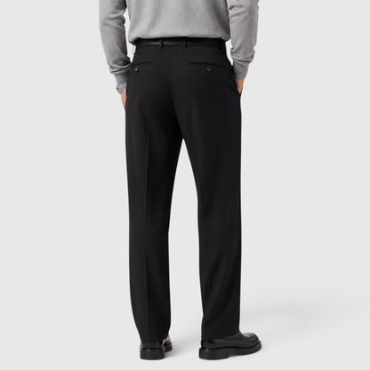 Men's Casual Detachable Belt Suit Pants