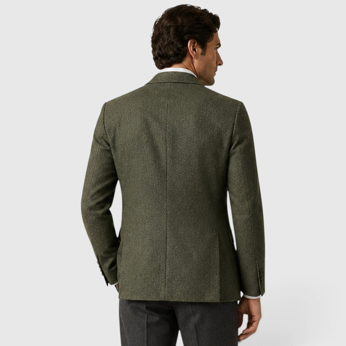 Men's Tailored Single-Breasted Smart Casual Blazer