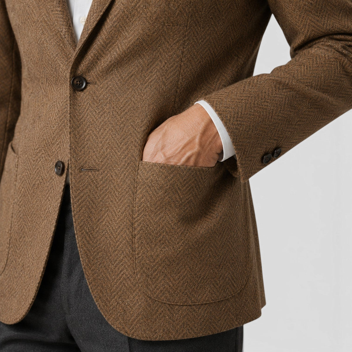 Men's Tailored Single-Breasted Smart Casual Blazer