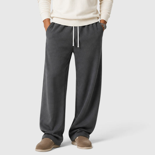 Men's Casual Thick Knit Jogger Trousers
