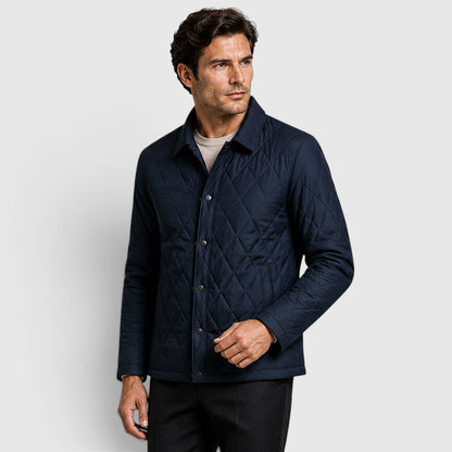 Men's Casual Thick Puffer Jacket with Loose Fit