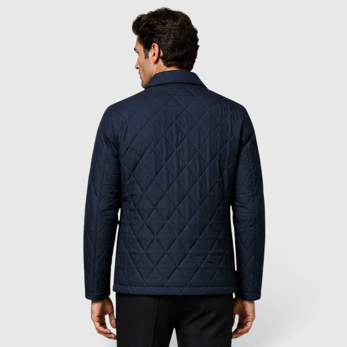 Men's Casual Thick Puffer Jacket with Loose Fit