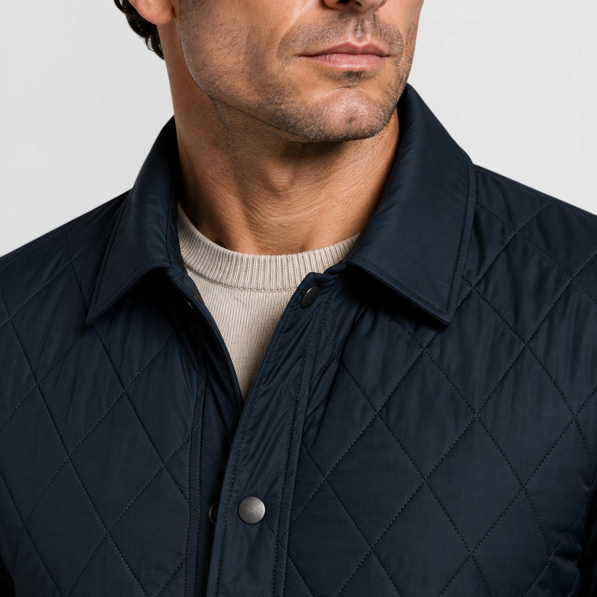 Men's Casual Thick Puffer Jacket with Loose Fit