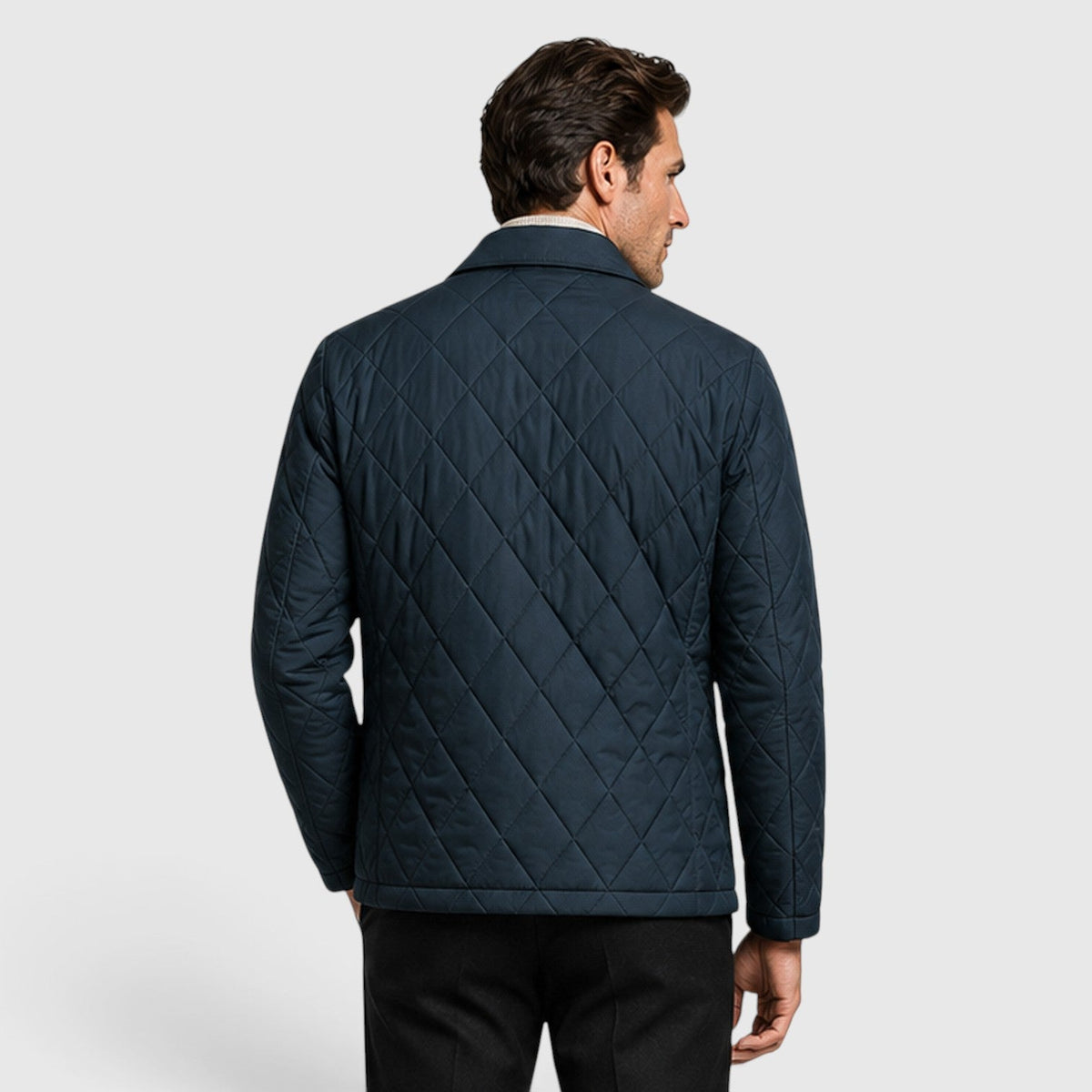 Men's Casual Thick Puffer Jacket with Loose Fit