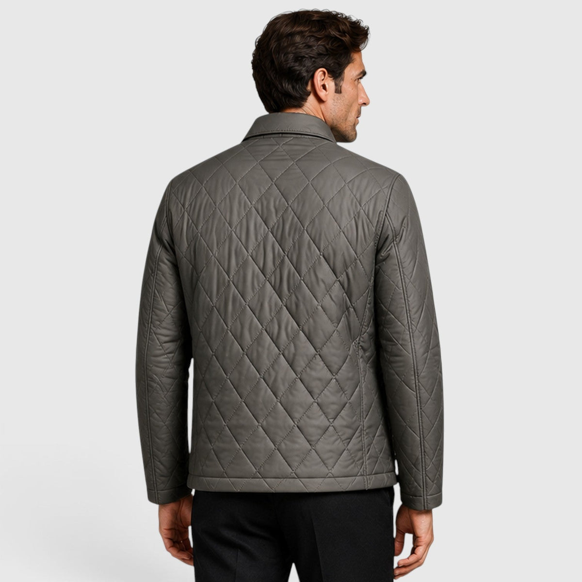 Men's Casual Thick Puffer Jacket with Loose Fit