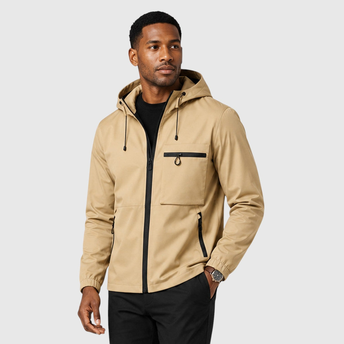 Men's Warm Waterproof Insulated Outdoor Jacket