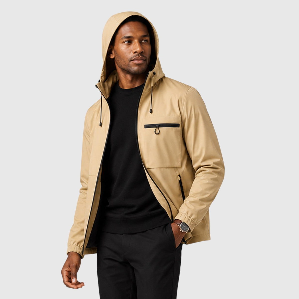 Men's Warm Waterproof Insulated Outdoor Jacket