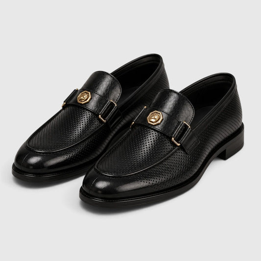 Men's Casual Breathable Slip-On Leather Loafers