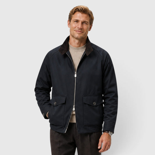 Men's Classic Cotton Harrington Zip Jacket