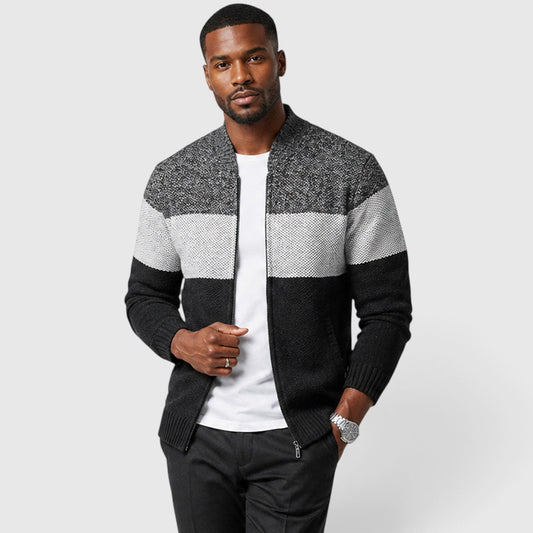 Men's Stylish Wool Blend Cardigan Sweater