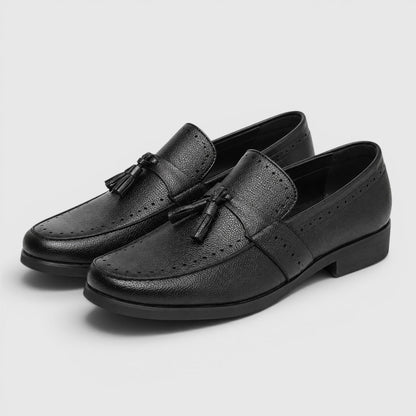 Men's Casual Lightweight Leather Loafers