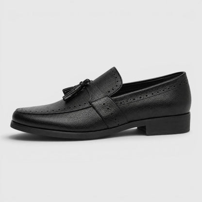 Men's Casual Lightweight Leather Loafers