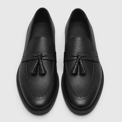 Men's Casual Lightweight Leather Loafers