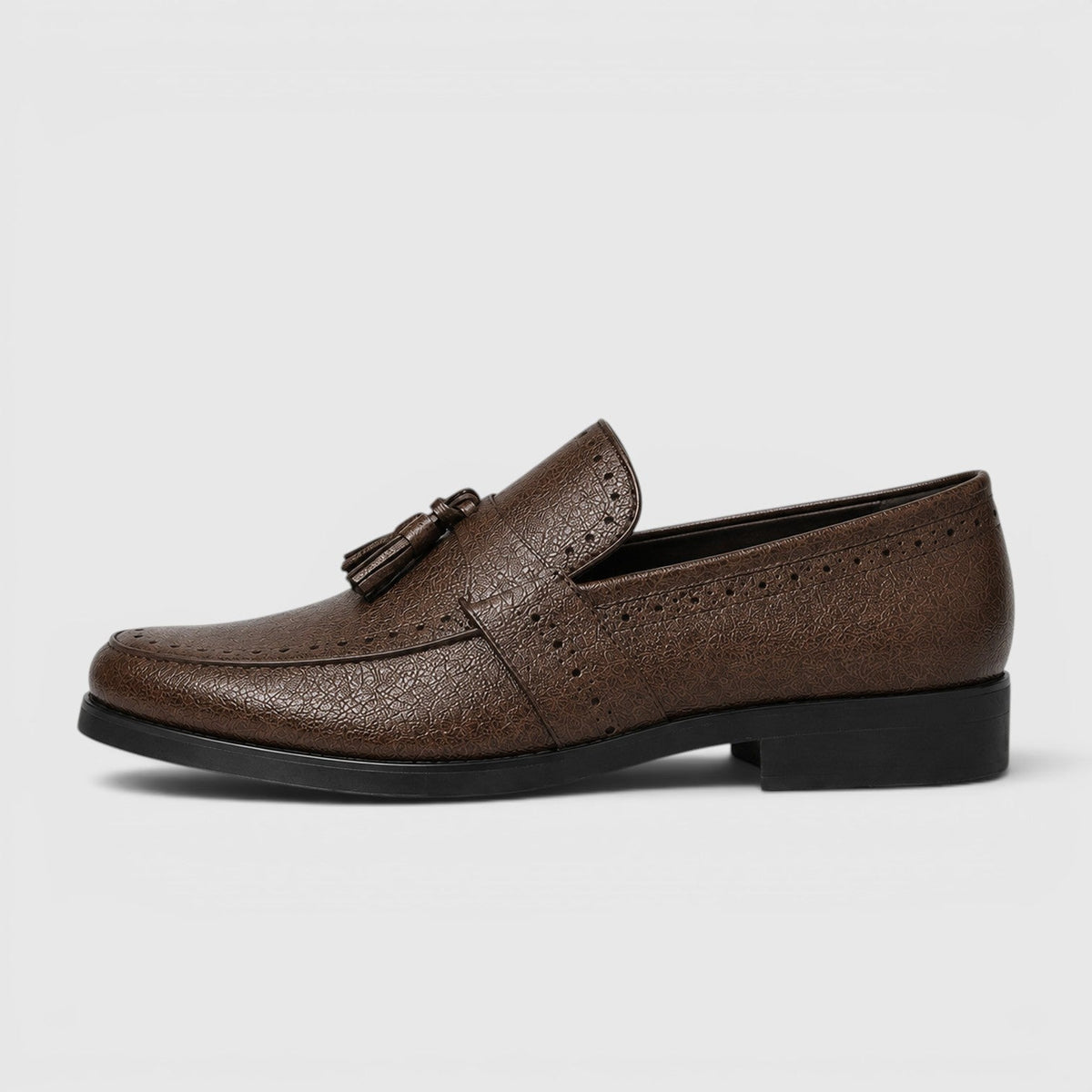 Men's Casual Lightweight Leather Loafers