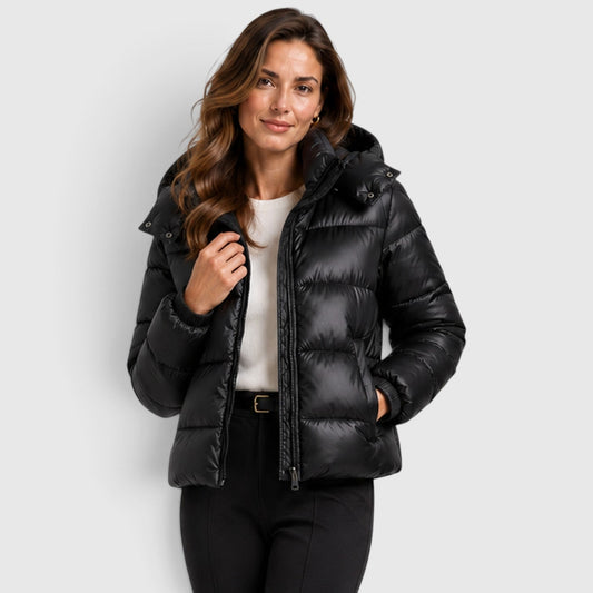Women's Lightweight Quilted Hooded Puffer Jacket