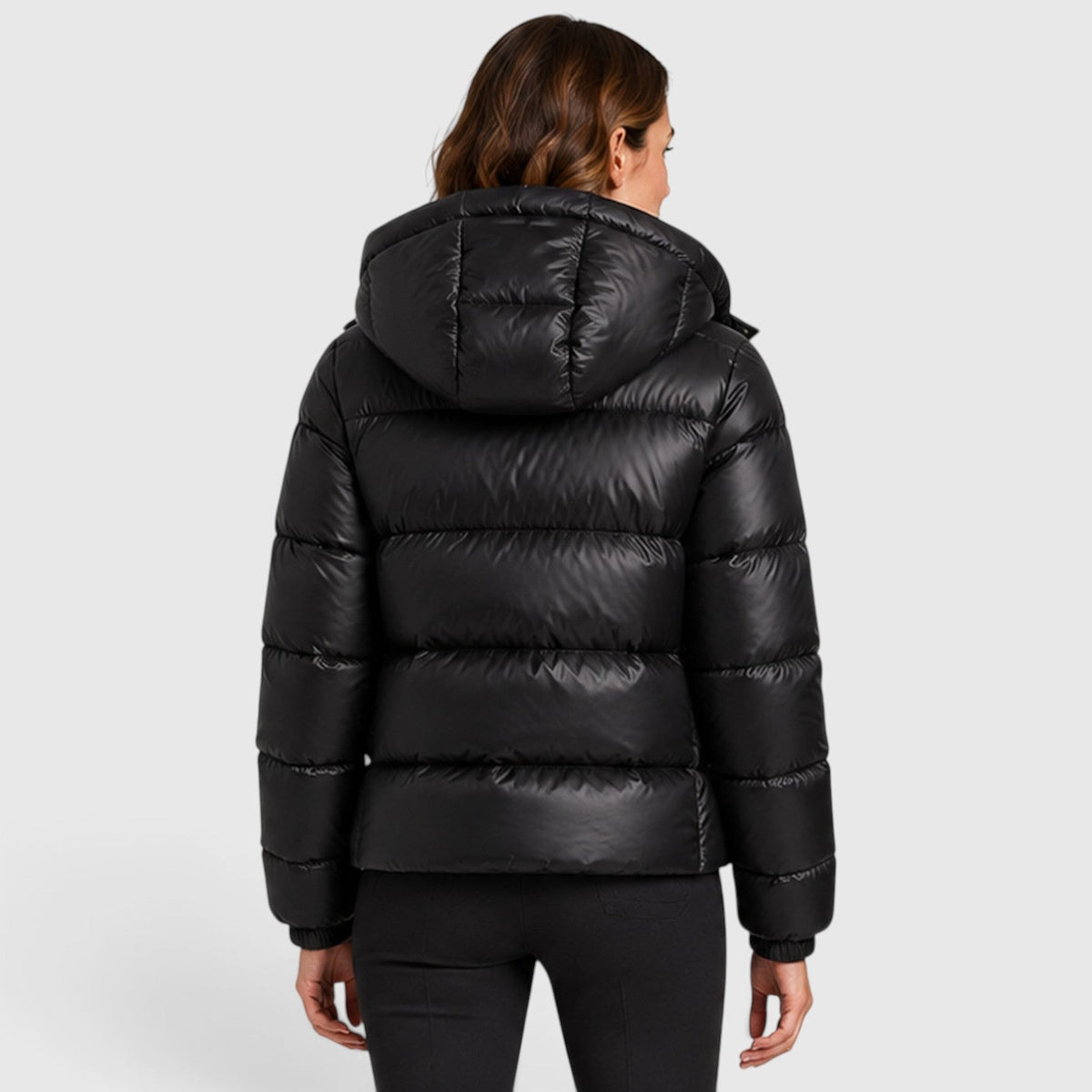 Women's Lightweight Quilted Hooded Puffer Jacket
