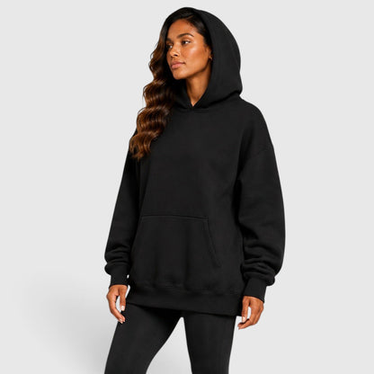 Women's Casual Oversized Cotton Hoodie Sweatshirt