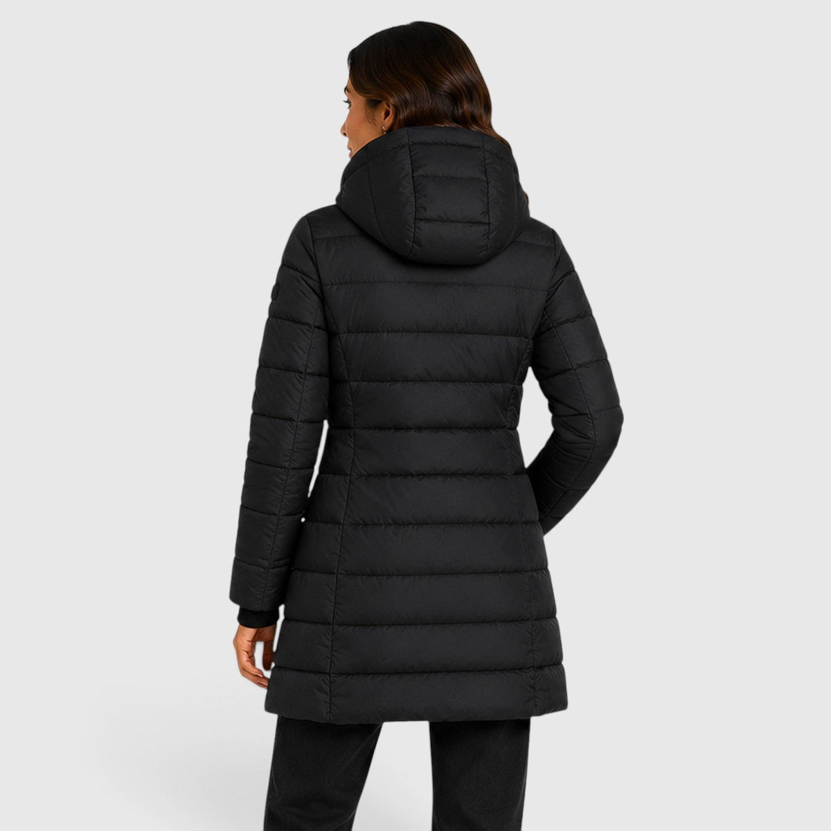 Women's Stylish Lightweight Insulated Hooded Puffer Jacket