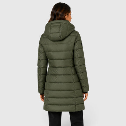 Women's Stylish Lightweight Insulated Hooded Puffer Jacket