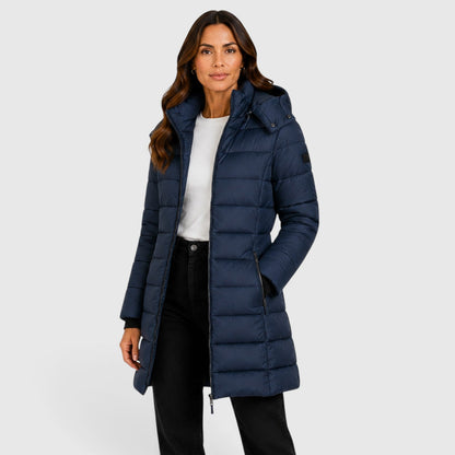 Women's Stylish Lightweight Insulated Hooded Puffer Jacket