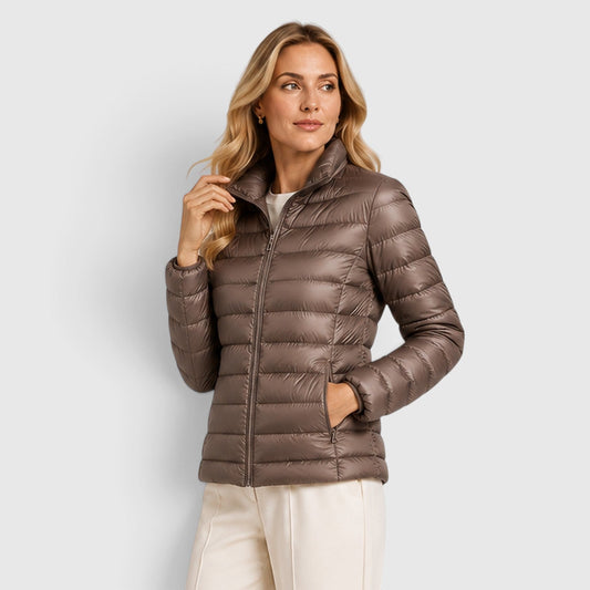 Women's Lightweight Quilted Slim Fit Puffer Jacket