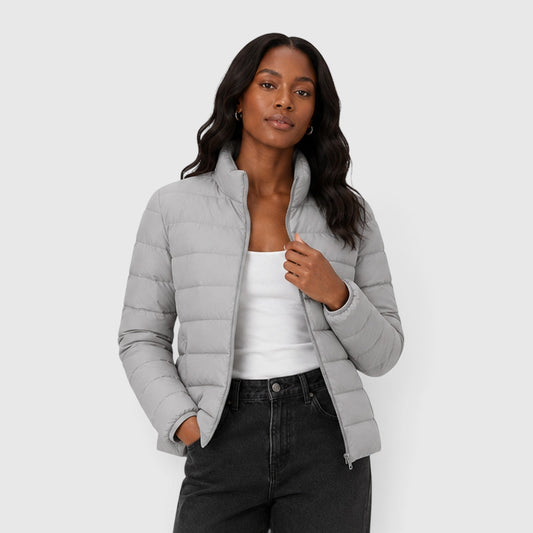 Women's Stylish Lightweight Quilted Slim Fit Puffer Jacket