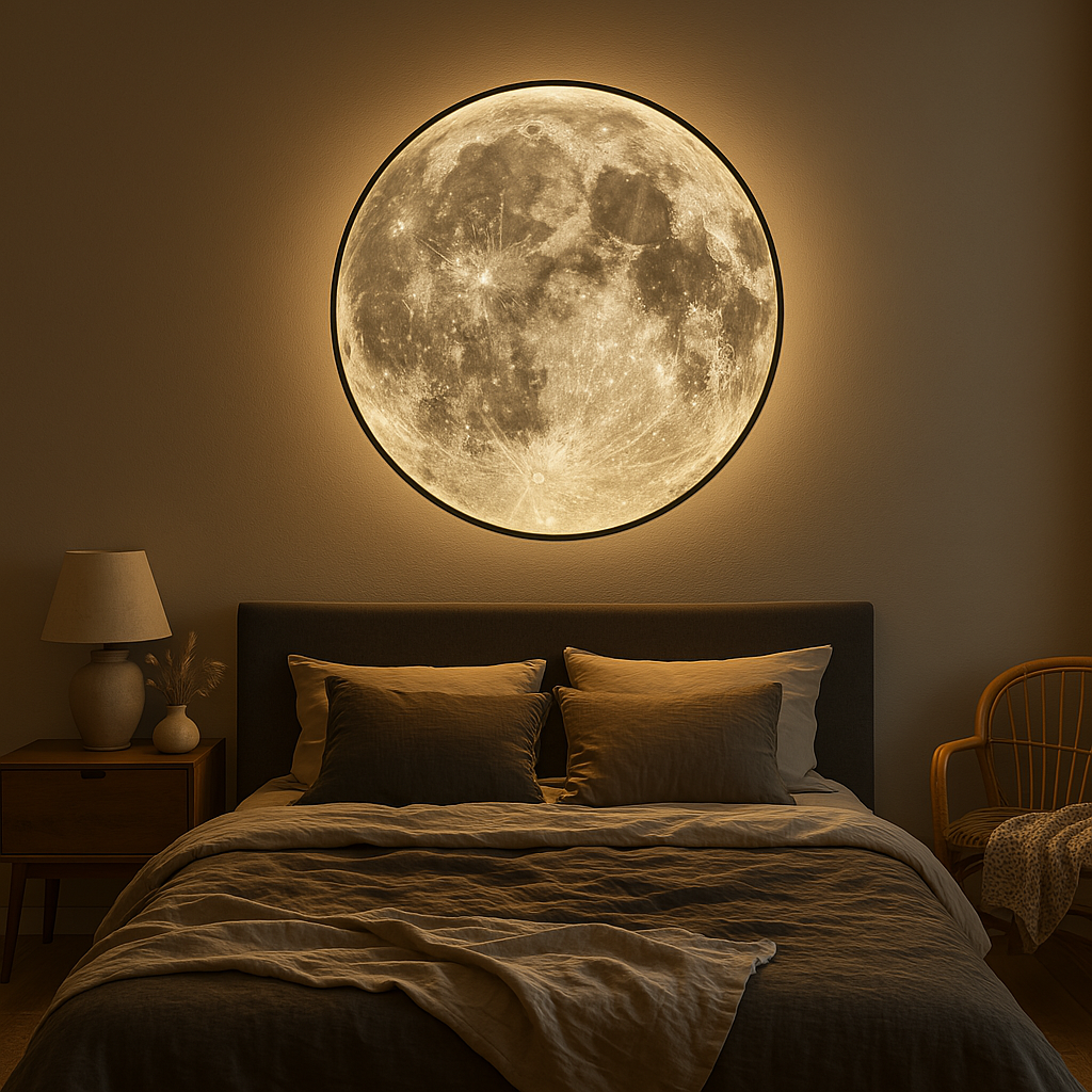 Soft Glow LED Wall Light with Rough Finish