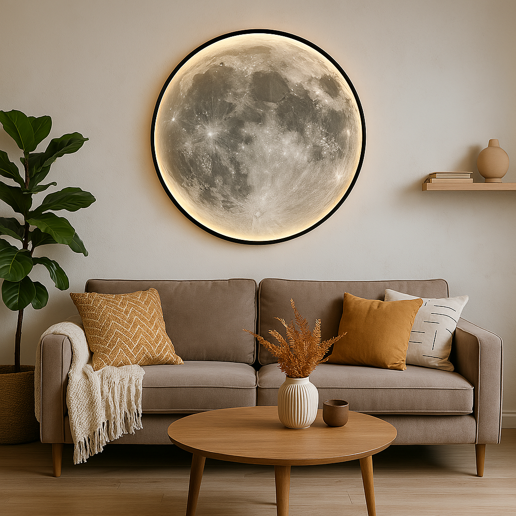 Soft Glow LED Wall Light with Rough Finish - OutfitLondon