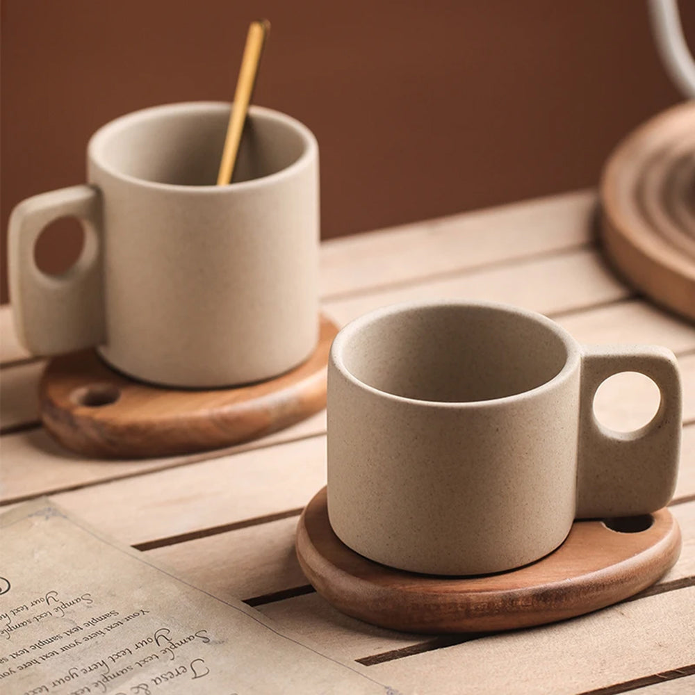 Porcelain Everyday Coffee Cups - OutfitLondon