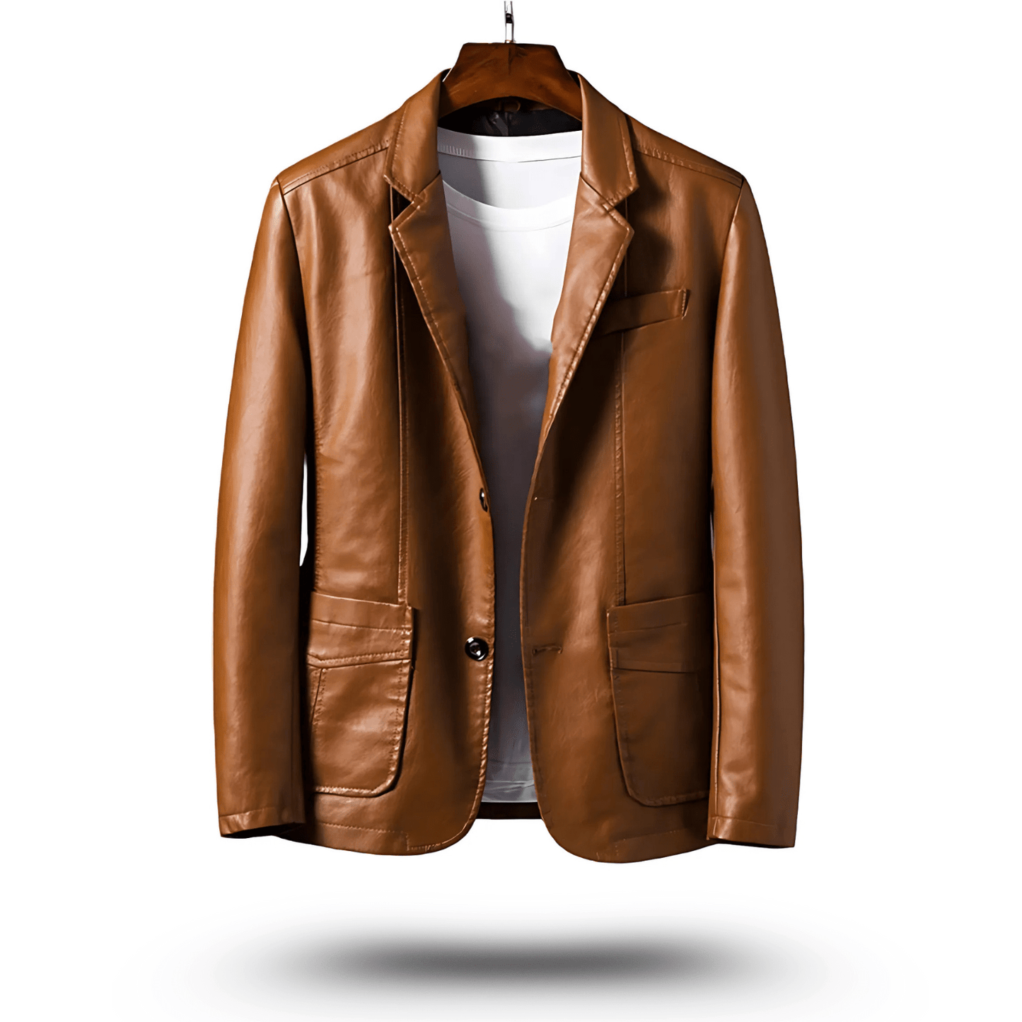 Timeless Brown Biker Leather Jacket