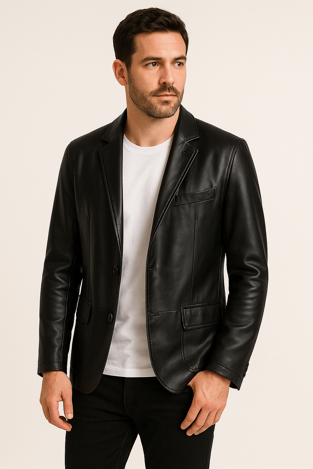 Timeless Brown Biker Leather Jacket - OutfitLondon