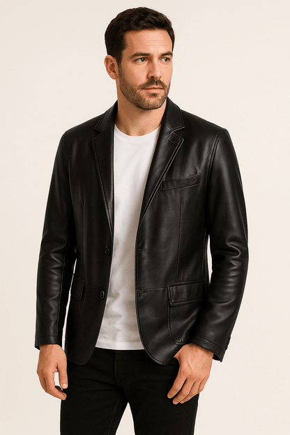 Timeless Brown Biker Leather Jacket - OutfitLondon
