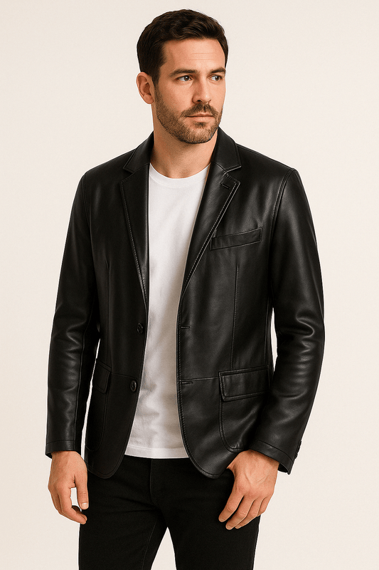 Timeless Brown Biker Leather Jacket - OutfitLondon