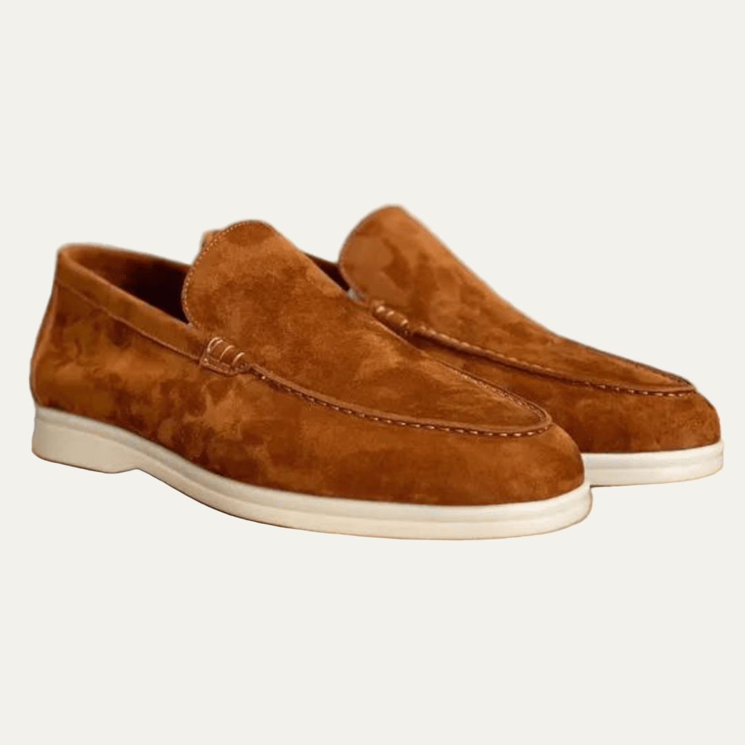 Men's Comfortable Slip On Suede Loafers Shoes