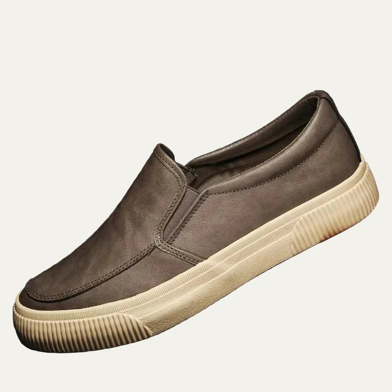 Men's Chic Leather Slip On Loafers Shoes
